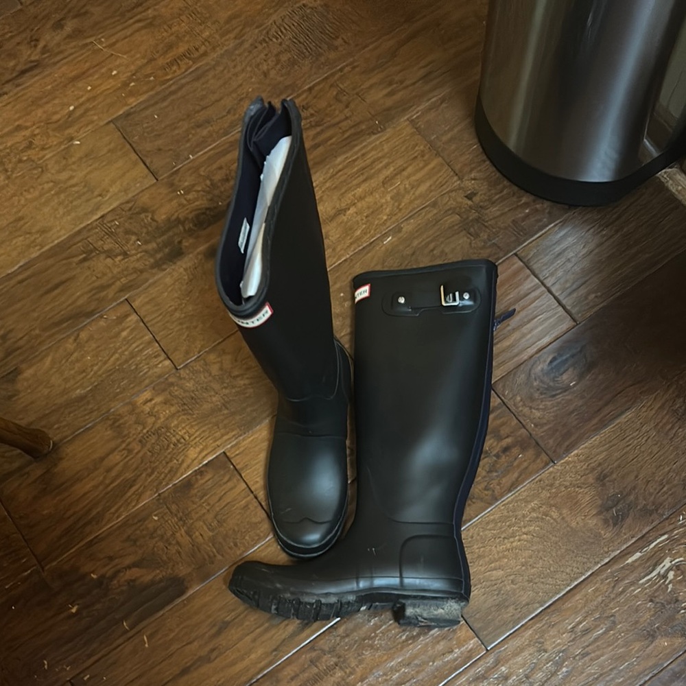 Hunter Black Women's Winter & Rain Boots